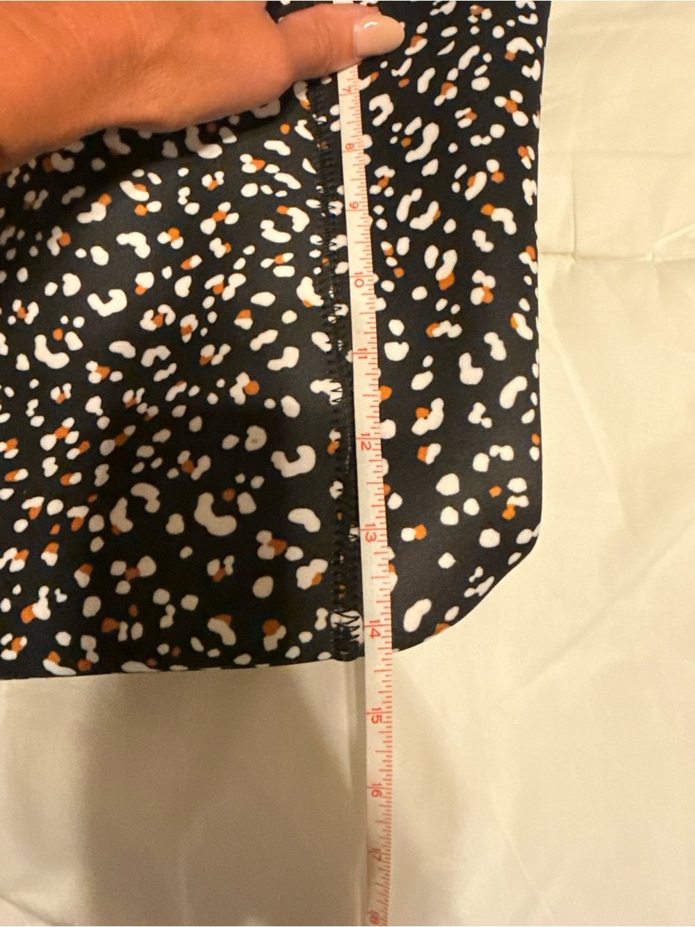 Black Leopard-Print Tote Bag - Picture 7 of 8